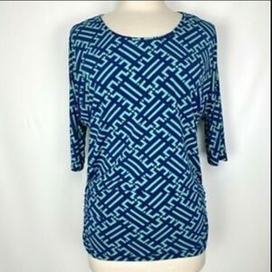 41 Hawthorn Geometric Print top